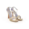 Albano Sandalo 3208 Plateau In night laminato Woman