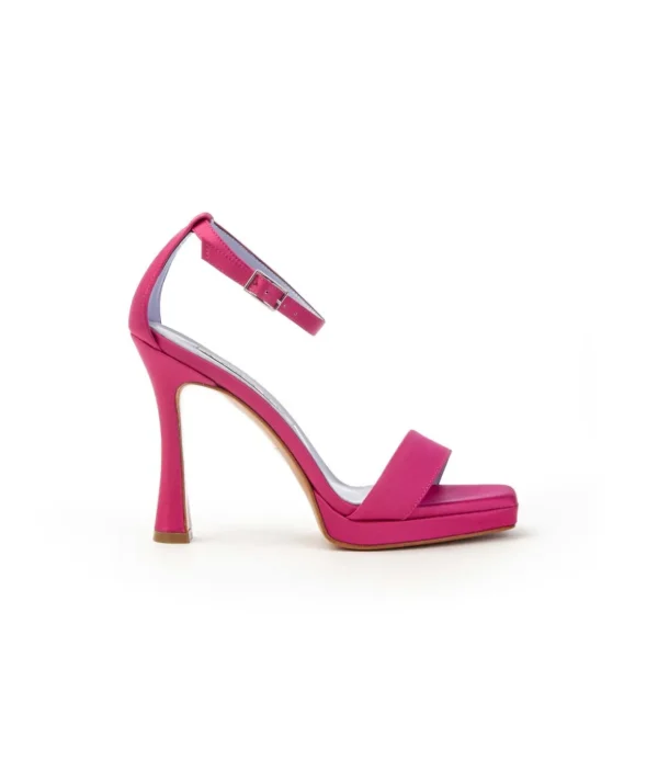 Albano Sandalo 3208 Plateau In Raso Woman