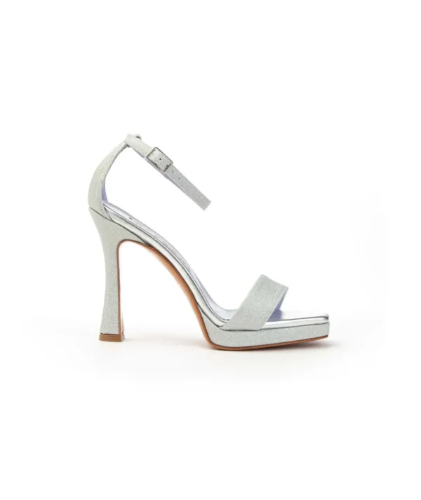 Albano Sandalo 3208 Plateau In night laminato Woman