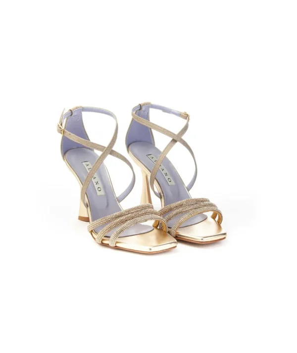 Albano Sandalo 3216 Raso e Strass Leone Shoes Frosinone