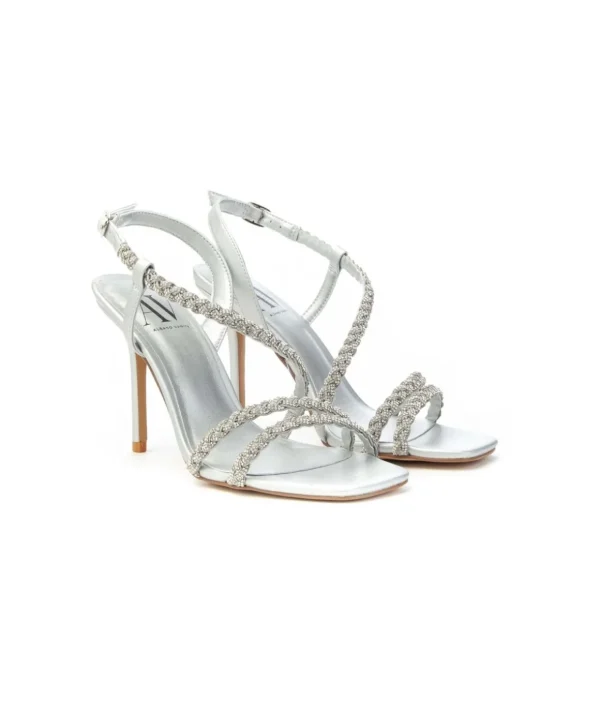 Albano Sandalo con tacco e strass AV6731 Donna