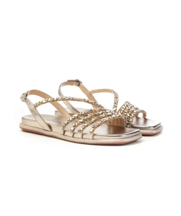 Alma En Pena Sandalo Donna Con Strass V240853