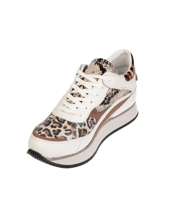 APEPAZZA SNEAKER RAVEN WEDGE LACED RUNNI