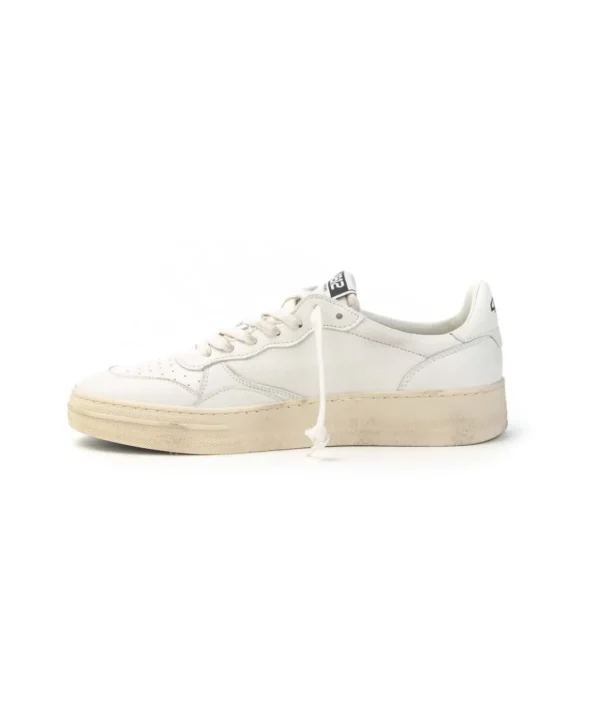 4b12 Hyper-U108 Sneakers Uomo con Lacci Total White