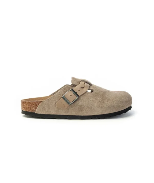 Birkenstock Boston Sabot 1026694 Braided Taupe