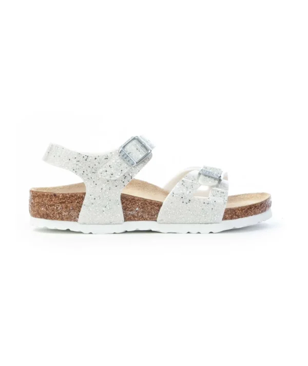 Birkenstock Rio 1022198 Kids Cosmic sparkle white