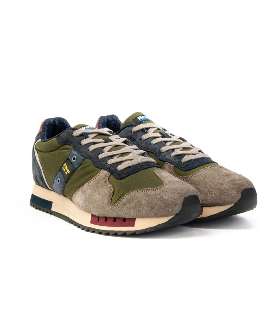 blauer_queenswax_sneakers_1.webp BLAUER QUEENS01/WAX SNEAKERS LACCI