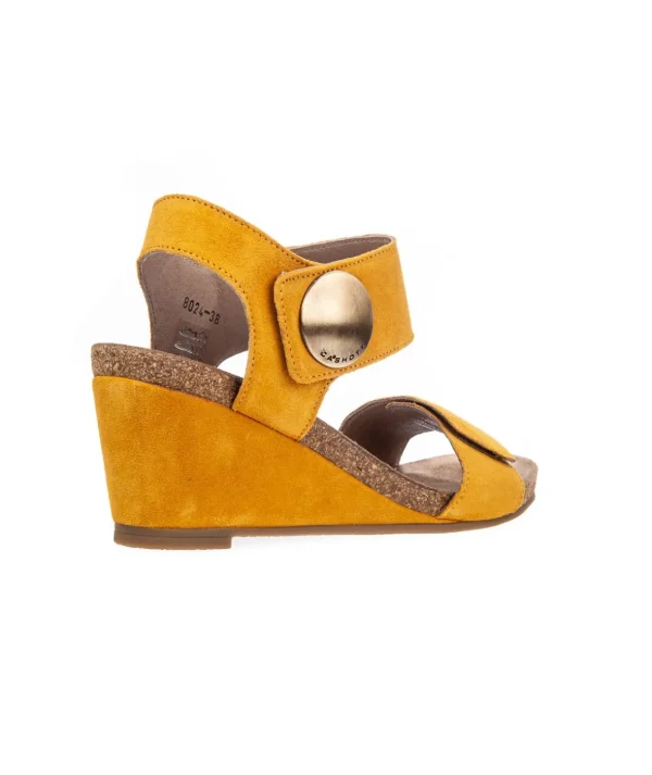 CA SHOTT 8024 SANDALO 2 FASCE ZEPPA 6 CM