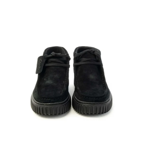 Clarks Polacco Lacci Torhill Hi 173664 In Camoscio Uomo