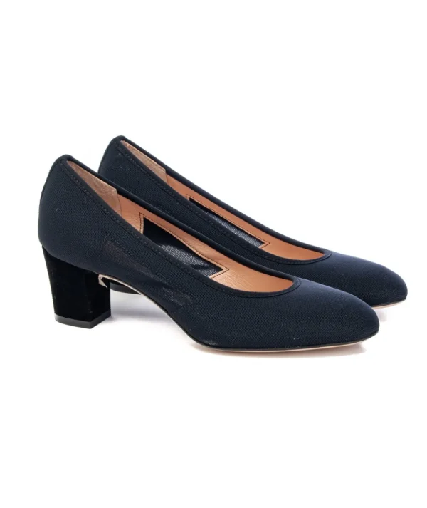 Decoltè in tessuto tacco 5 cm Cinzia Valle 9015 Donna