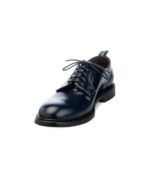 derby green george 3029 con lacci e fondo cuoio