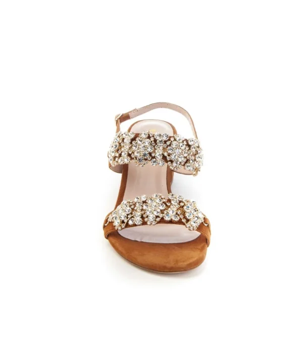 EDDICUOMO B16/205 SANDALO FASCE STRASS