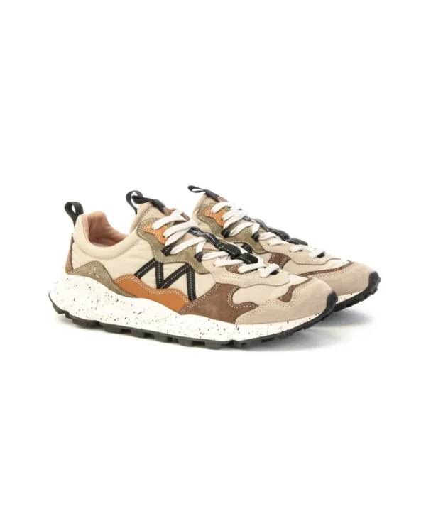 Flower Mountain Sneaker Uomo 2018694012e39 Lenzan Man beige