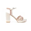 Franco Russo 5705 Sandalo Plateau Donna