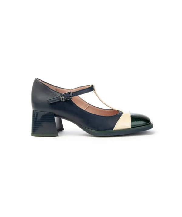 Hispanitas modello CHI243595 T Strap in pelle Donna