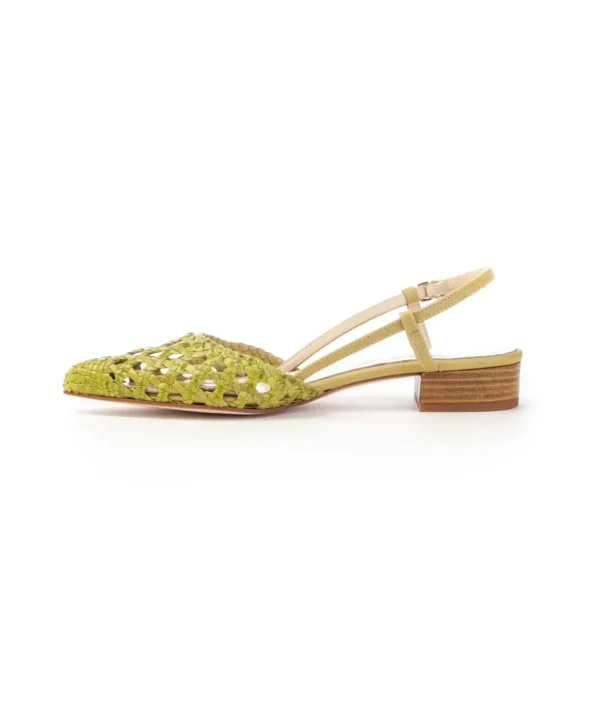 Kess slingback 21548 intrecciato a mano