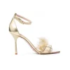 Liu Jo Milano Sxx621p0291 Camelia 2 Sandalo Con Piume