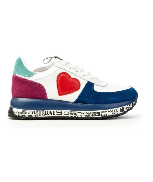 Love Moschino Ja15374g1e Sneaker Lacci Leone Shoes