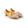 MARA BINI S152 DECOLTE`SEMIAPERTO FIBBIA