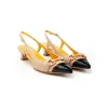 MARA BINI S151 SLINGBACK BICOLORE