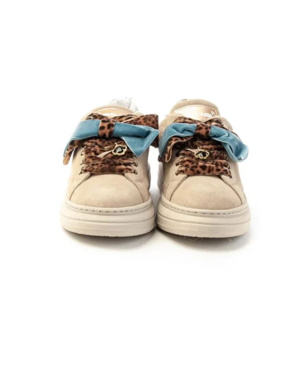 Melinè Sneakers donna Bi661f Var396 in camoscio