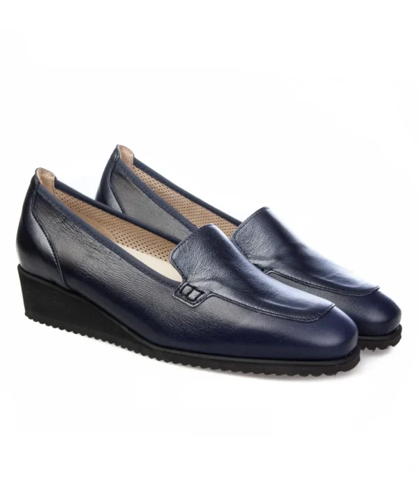 Mocassino con zeppa 4 cm Anastasio 1056 Donna