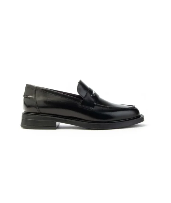 Mocassino Lorenzo Mari Ginevra in pelle con accessorio silver Donn