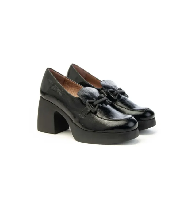 Mocassino Wonders H-4961 con Tacco Medio Donna