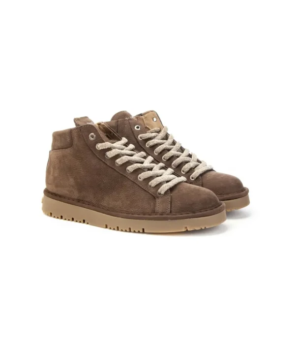 Panchic Polacchino P13m002 0100009 Nubuck Ebano Uomo