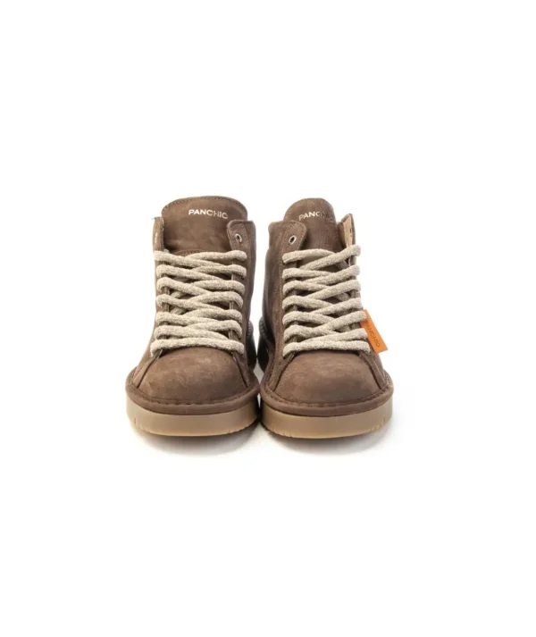 Panchic Polacchino P13m002 0100009 Nubuck Ebano Uomo