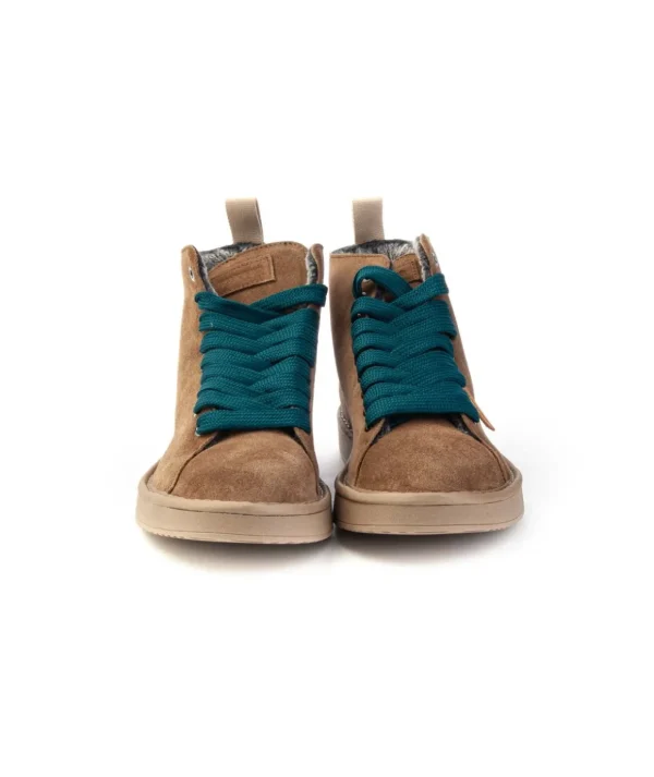 Panchic Polacchino P01M00700332141 lacci suede faux fur Uomo
