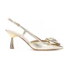 Roberto Festa Nuvola Slingback Fiore Tacco 70 Leone Shoes