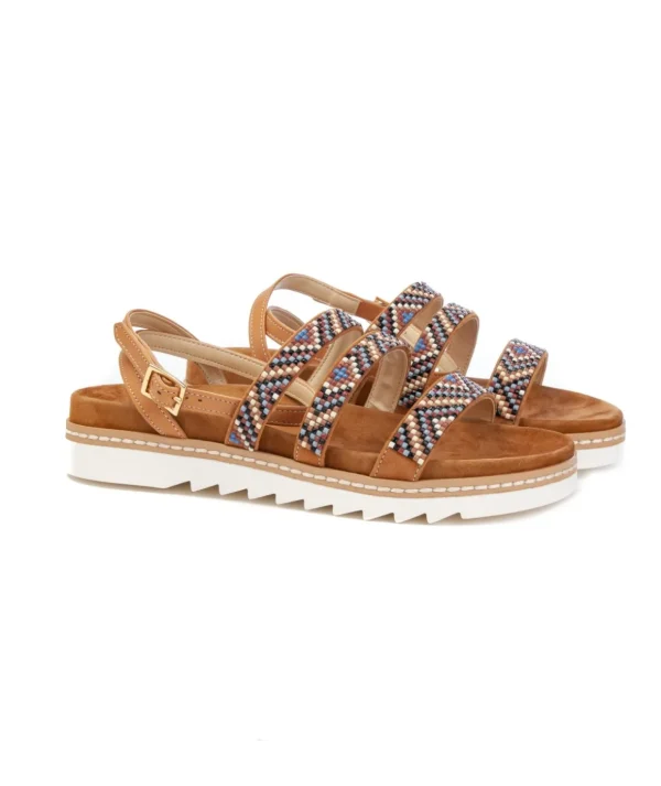 Sandali con fasce e perline Alexia 505 Maja Donna