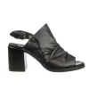 Sandalo Accollato con Tacco MJUS ROXY 862001 in Pelle di Vitello Donna