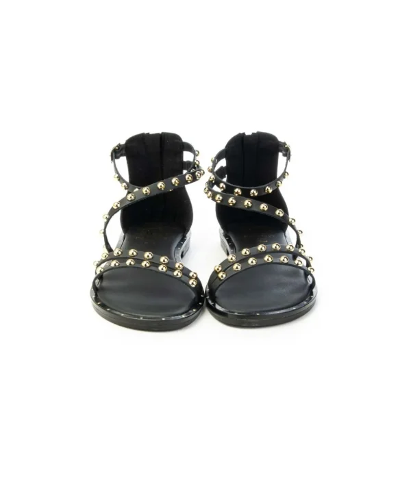 Sandalo con borchie e incrocio a schiava 18+ 8520 Donna