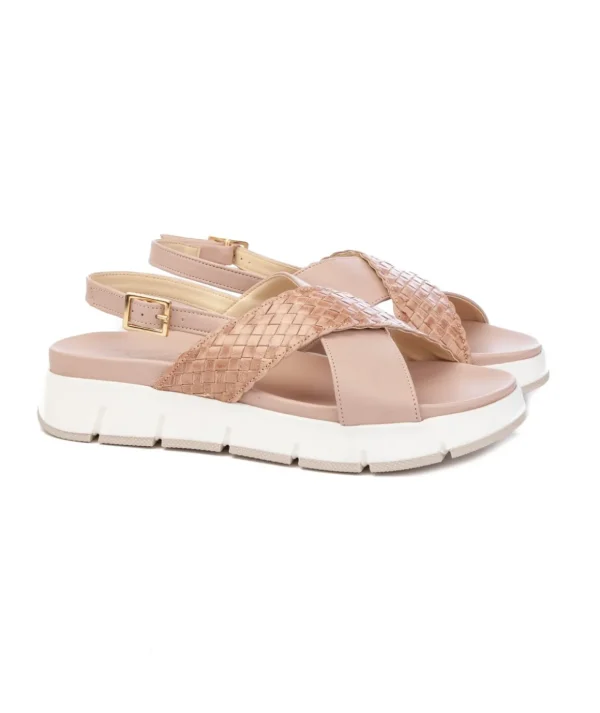 Sandalo con fasce ad incrocio Alexia 311 Donna
