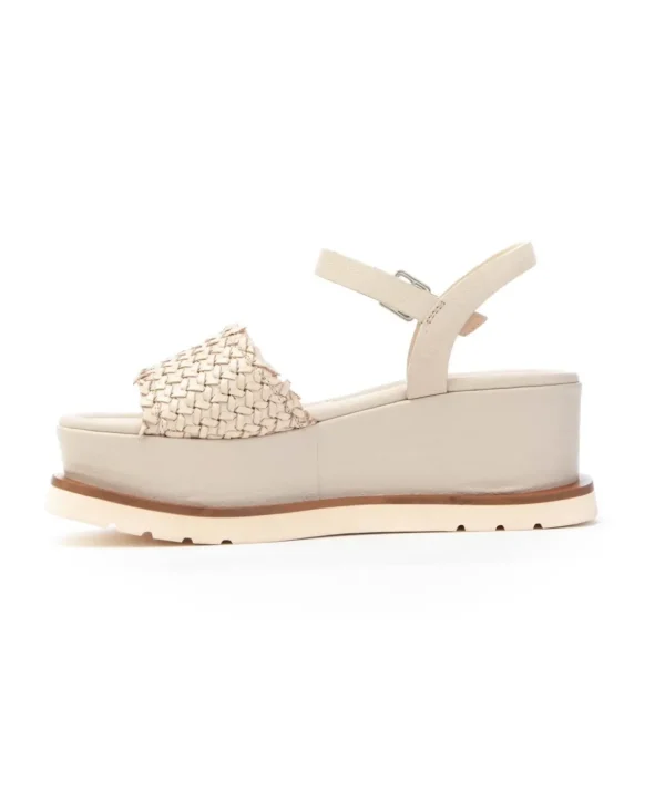 Sandalo con zeppa 8 cm Cris Vergrè EQ1205X Donna
