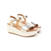 Sandalo con Zeppa 7 cm Inuovo 123105 Donna