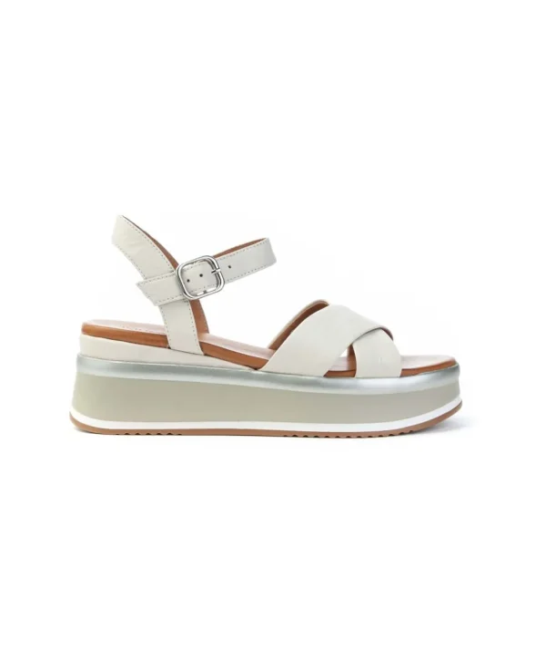 Sandalo con zeppa 5 cm Inuovo A98008 Donna