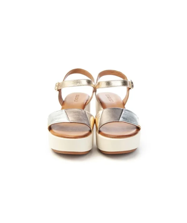 Sandalo con Zeppa 7 cm Inuovo 123105 Donna