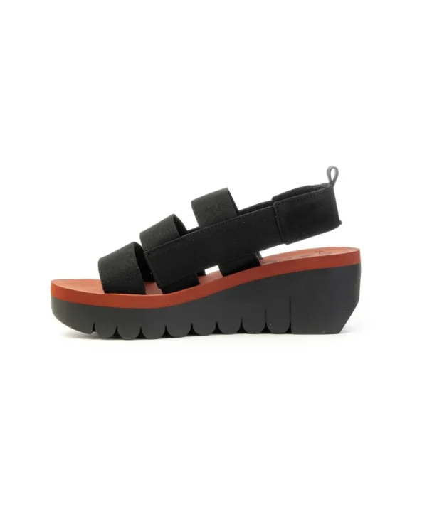 Sandalo elastico con zeppa 6 cm Fly London YERE84FLY Donna