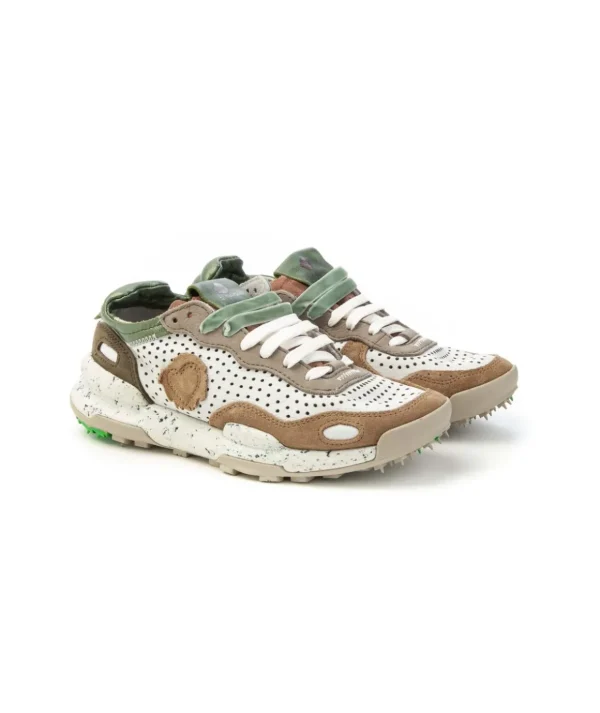 Satorisan Sneaker Donna in pelle laserata 110112a Chacrona