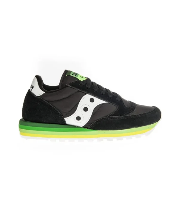 SAUCONY JAZZ RAINBOW SNEAKER BLK/GREEN