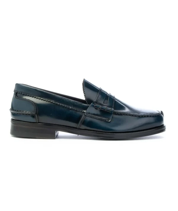 SAXONE 1000 MOCASSINO OXFORD FONDO CUOIO