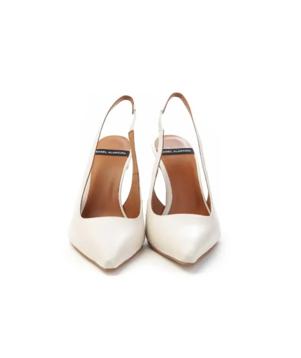 Slingback con tacco 9 cm Angel Alacron 24031 Donna