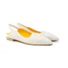 Slingback Mara Bini S240505 nappa Intrecciata