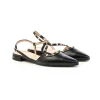 Slingback NOAH 4033Y006 con Borchiette e Tacco 2 cm Donna