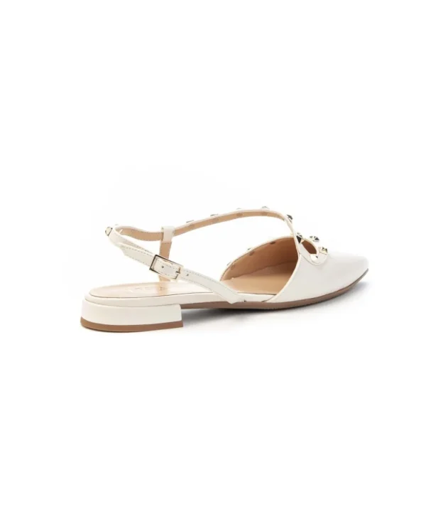 Slingback NOAH 4033Y006 con Borchiette e Tacco 2 cm Donna