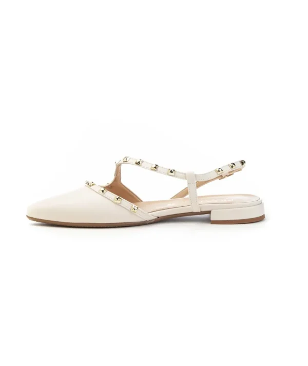 Slingback NOAH 4033Y006 con Borchiette e Tacco 2 cm Donna