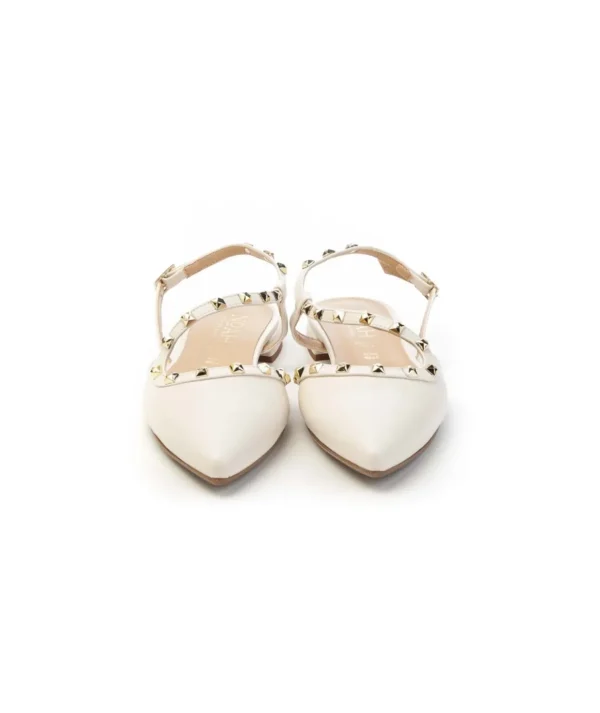 Slingback NOAH 4033Y006 con Borchiette e Tacco 2 cm Donna